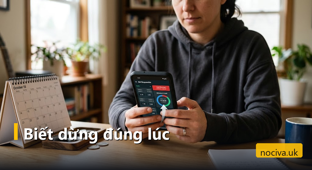 Người chơi tắt ứng dụng cá cược khi đạt giới hạn ngày